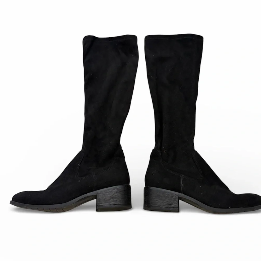 Kenneth Cole Black Knee-High Women's Boots - Picture 2 of 6